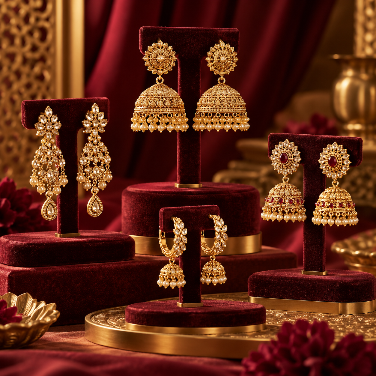 Earrings & Jhumkas