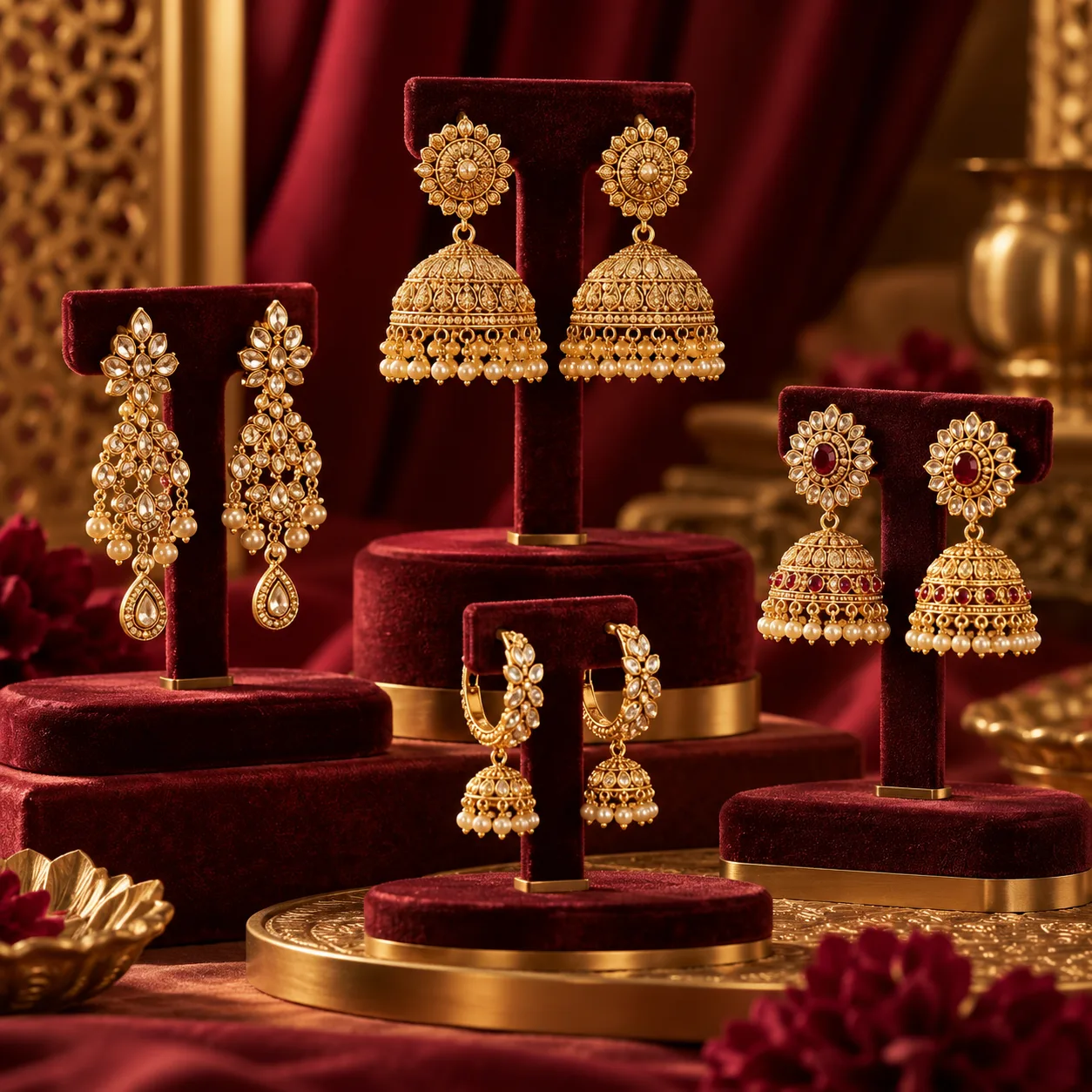 Earrings & Jhumkas